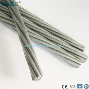 China Zinc Coated Steel Core Electrical Power Transmission Lines Wire Strand for Overhead factory