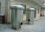 Stainless Steel Bag Filter Vessel Tank With SS304 / SS316 Material For