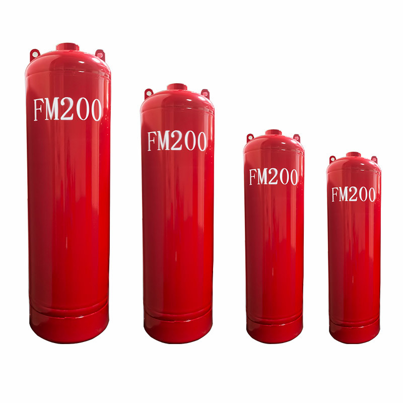 400mm Diameter FM200 Cylinder Proven Fire Extinguishing For Industries