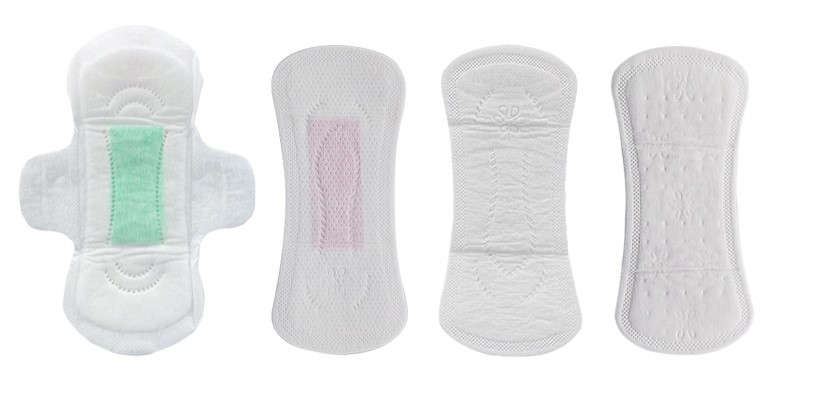Menstrual Period Soft Cotton Non Woven Female Sanitary Napkin
