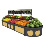 ODM Fruit And Veg Display Stands , Display Vegetable Rack For Shop 1200×800mm