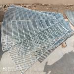 ANSI NAAMM Safety Galvanised Steel Walkway Grating Fan Shaped