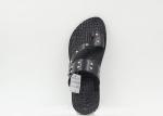 Cool Mens Leather Slippers Sizes Customized Fashion Mens Black Flip Flops