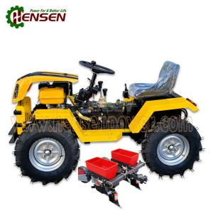 China 4x4 Gasoline Tractor 18 HP Multi Purpose Mini Tractor With Corn Seeder factory