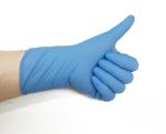 Disposable powder free medical grade non sterile nitrile exam gloves latex free