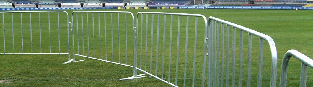 High Quality Galvanized Welded Mesh Temporary Fence Crowd Control Barriers