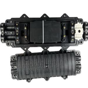 China FTTH 2 In 2 Out Dome Fiber Optic Splice Horizontal Closure Joint Box factory