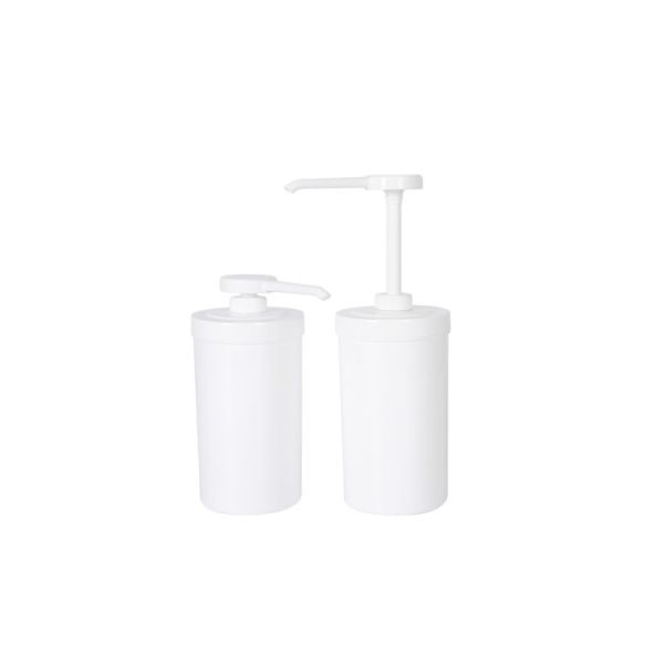 Cheapest Sauce Syrup Dispenser UKR30 Pump for Beverage Food with Big Capacity 1L Container bottle