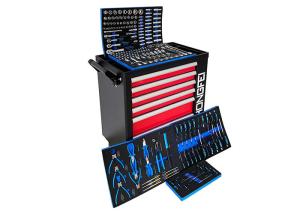 China 7 Drawer 770mm Garage Combination Tool Chest On Wheels factory