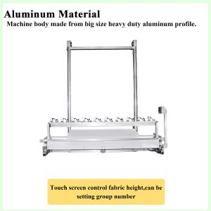 Automatic Curtain Height And Cutting Lifting Inspecting Stable Machine Curtain