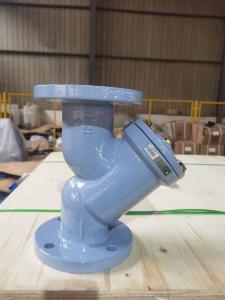 China Cast Iron / Ductile Iron Y Strainer Valve PN10 / PN16 / 125LB / 150LB / 5K / 10K Pressure Rating factory
