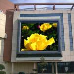 Outdoor P10mm Fixed Installation LED Screen High Brightness High Resolution With