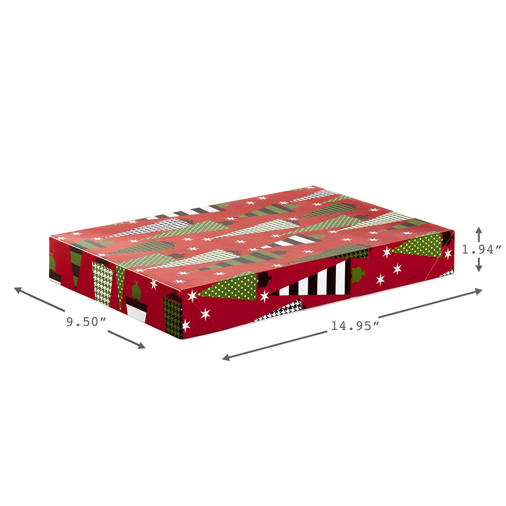 Wallet Art Paper Custom Design Christmas Gift Packaging Rigid Paper Boxes For Christmas