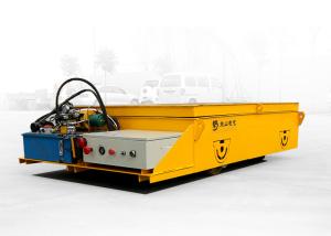 China Electric Trackless Transfer Flat Car Industrial Transfer Trolleyr with Remote and Hand factory