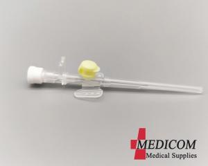 China CE ISO APPROVED iv cannula catheter with injection port and wings 14G 16G 18G 20G 22G 24G 26G sterile by eo gas factory