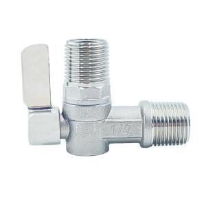 Customization Outlet Stainless Steel Angle Valve with Handle Customizable