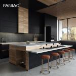 Kitchen Wood Melamine Kitchen Cabinet with DTC Hardware