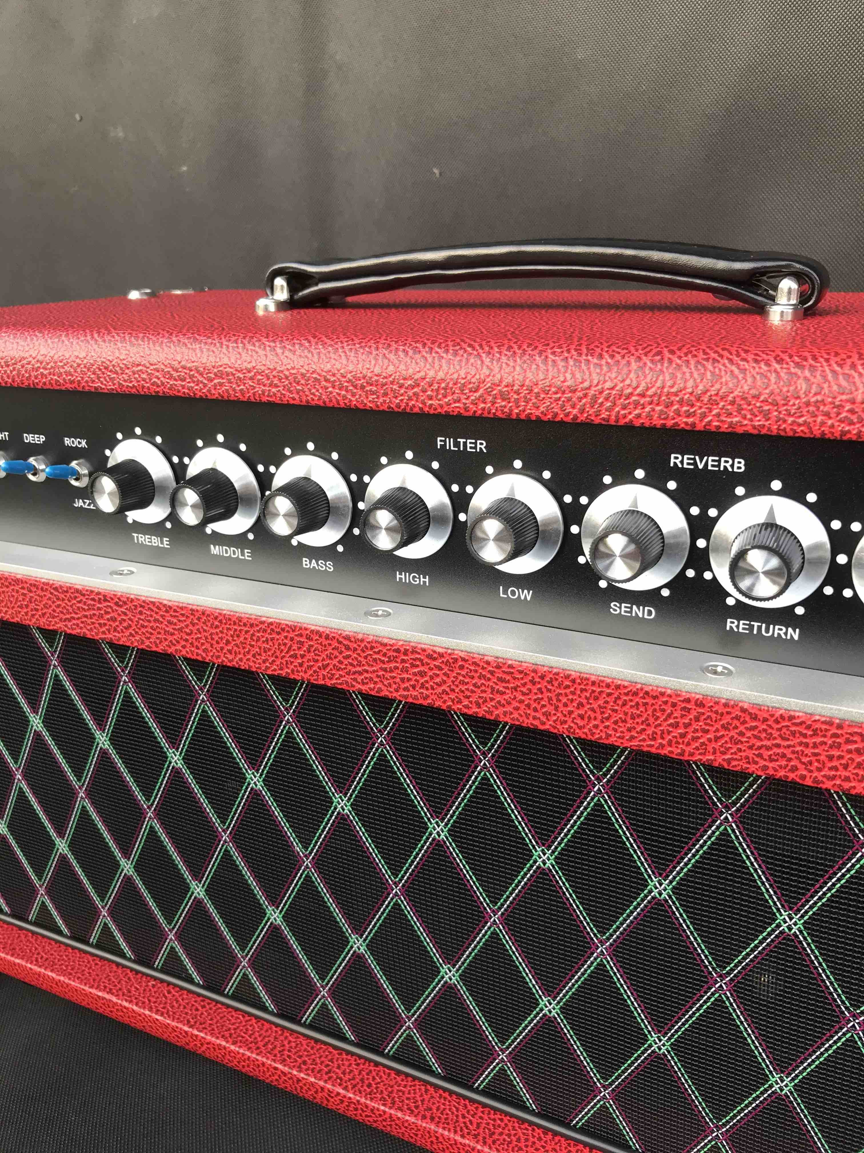 2024 HOT!!! Dumble #002 Version Clone SSS20-Steel String Singer SSS Tube Amp Head 20Watt in Suede Brown with Original Knobs