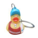 Funny Mini Rubber Ducks Shaped Toy Soft PVC Rubber Duck Keychain 5 Inch