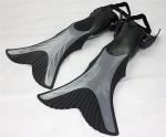 Adjustable Mermaid Tail Fin Flipper For Youth Children's Diving Training