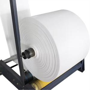 China Sack PP Woven Bag Fabric Roll 40-170gsm UV Stabilized Recycled factory