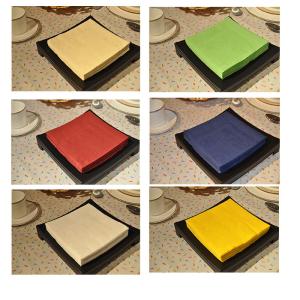 China 33cm Romantic Rose Printed Paper Napkin 2 Or 3 Ply Lunch Use factory