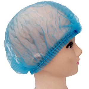 China PP Non Woven Disposable Head Cap Bouffant Strip Clip Cover Dust Proof factory