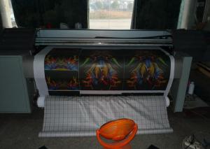 China Digital Textile Belt Printer Printing Equipment With 1800mm Printing Width, 220CC Ink Tank factory