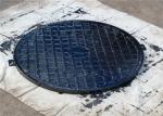 Inspection Circular Drain Grate Ductile Cast Iron Material Light Weight