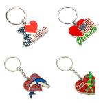 Engraved Souvenir Zinc Alloy Metal Keychain - Timeless And Elegant Gift