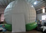 White inflatable dome tent bouncer / new design inflatable tent house for sale