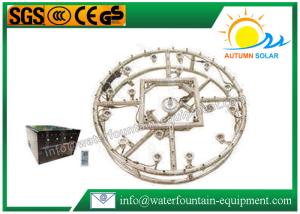 China Artificial Pond Musical Water Fountain High Adjustability With Music System factory