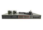 POE-S4416GFBC (16FE+4GE Combo) 16 Port 100Mbps IEEE802.3af/at PoE Switch 350W
