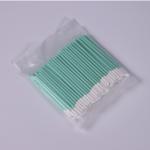 Lint Free Swab Solvent PU Head Green Stick Cleanroom Polypropylene PP Stick