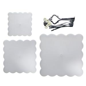 China OEM Square Silicone Resin Mold Customized Diy Handmade Epoxy Resin Moulds factory
