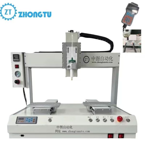 Ethernet/RS232 Communication CNC Dispensing Machine For Fast And Accurate