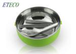 Plastic Cover Stainless Steel Bento Box Colorful 700ml To 2800ml Unbreakable