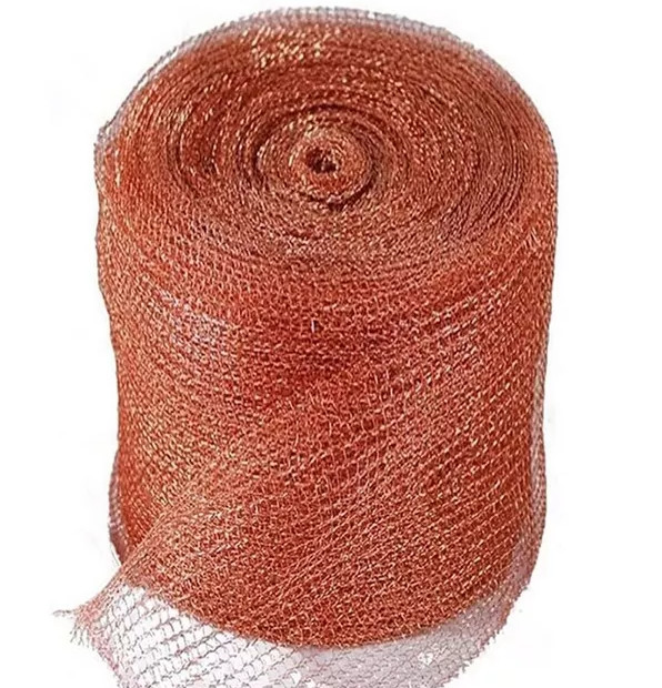 8 15 27 50 110 Mesh Woven Copper Mesh 99.99% Red