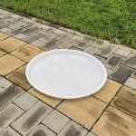 Circular Plastic Chicken Feeding Trays Enhanced Feed Efficiency Long Life Span
