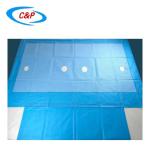 Hospital Angiography Fenestrated Sterile Drape Pack Sterilized By EO