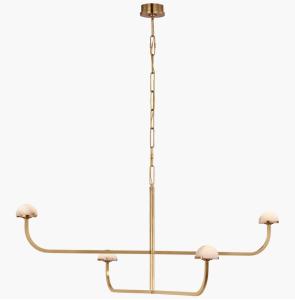 China Vsual Comfort Pedra Two Tier Shallow Chandelier KW 5624 factory