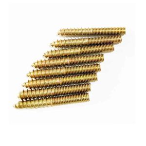 Double Threaded Dowel Hanger Wood Screw Galvanized 150mm Length