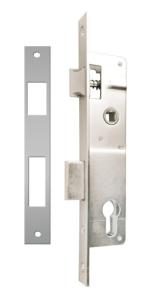 China Durability Anti Theft Aluminium Door Deadlock Backset 35mm Aluminum Door Latch Lock factory