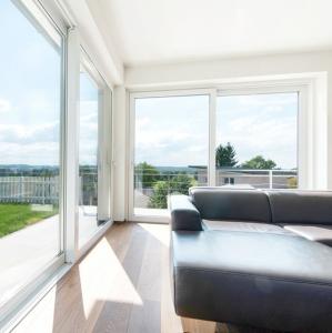 China Thermal Break Lift And Slide Doors With 1.4mm Aluminum Wall Thickness factory