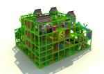 Four Floors Indoor Playground Set / Toddler Indoor Play Equipment Forest Style
