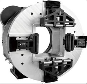 China Lingman 2023 Hot Selling 130 Diameter Laser Chuck For Pipe Cutting Machine factory