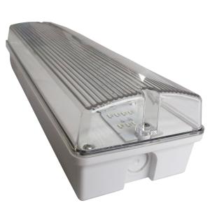 China Wall Surface Mounted Non Maintained Emergency Lighting Rechargeable Emergency Lamp factory