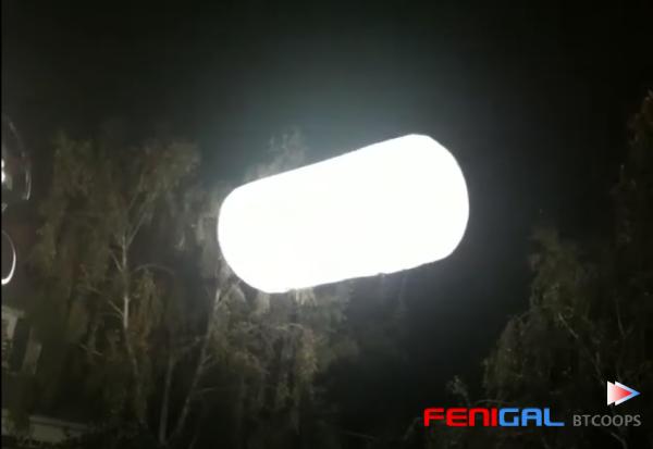 2600W Customized Dimmable LED Film Lighting Balloon for Cinema Television &