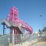 Multi Slope Space Frame Truss Welding Steel Pipe Truss 110m Grey