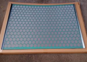 China 2000 Hook Strip Flat Shale Shaker Screen Stainless Steel And Composite Material factory